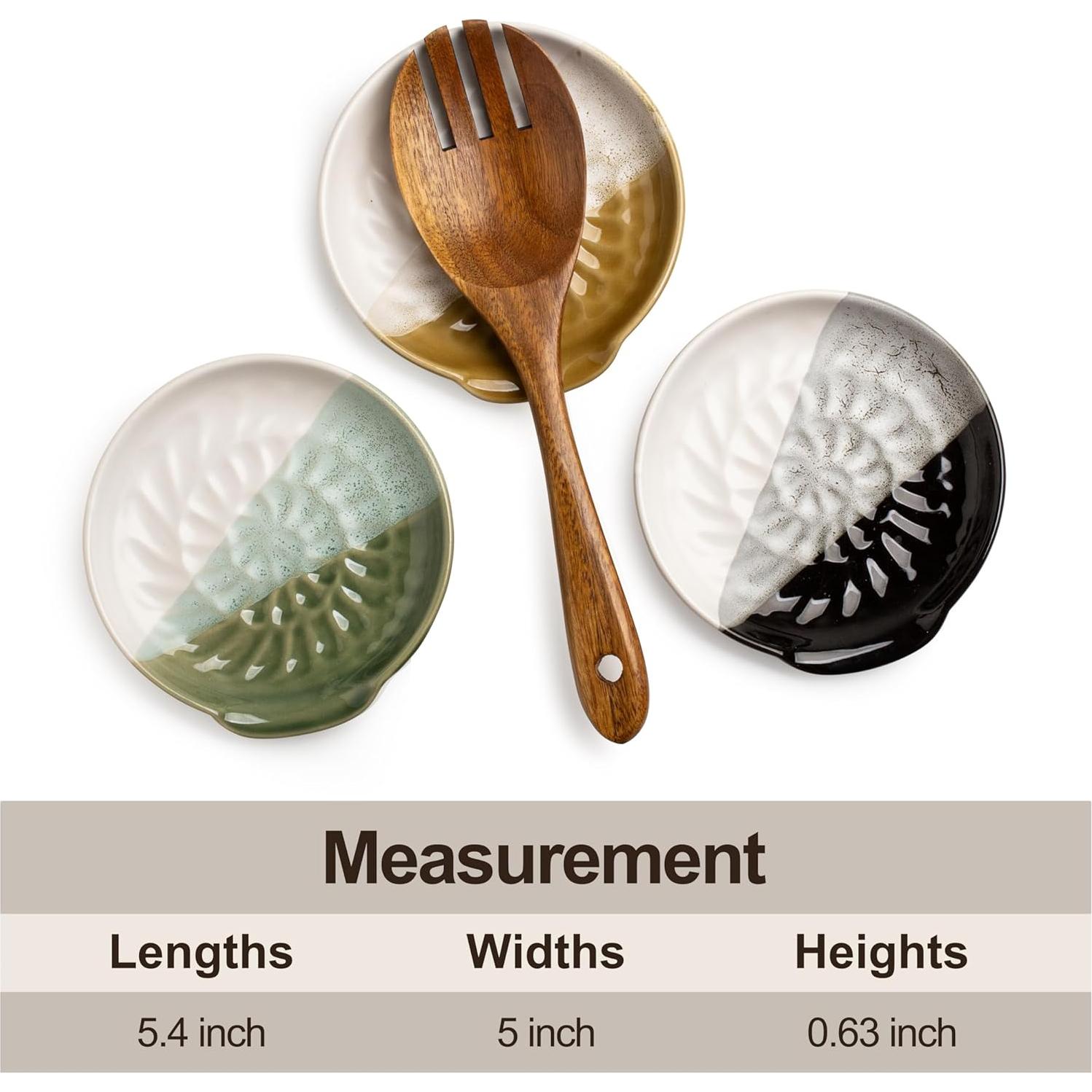 Reposapucheros de Cerámica Miamolo 13.5cm Negro Gradiente