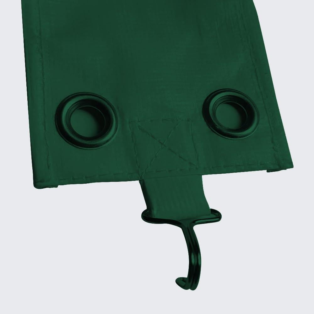 Cubierta de Carport Rutile 3,05 x 6,10 m Impermeable Verde