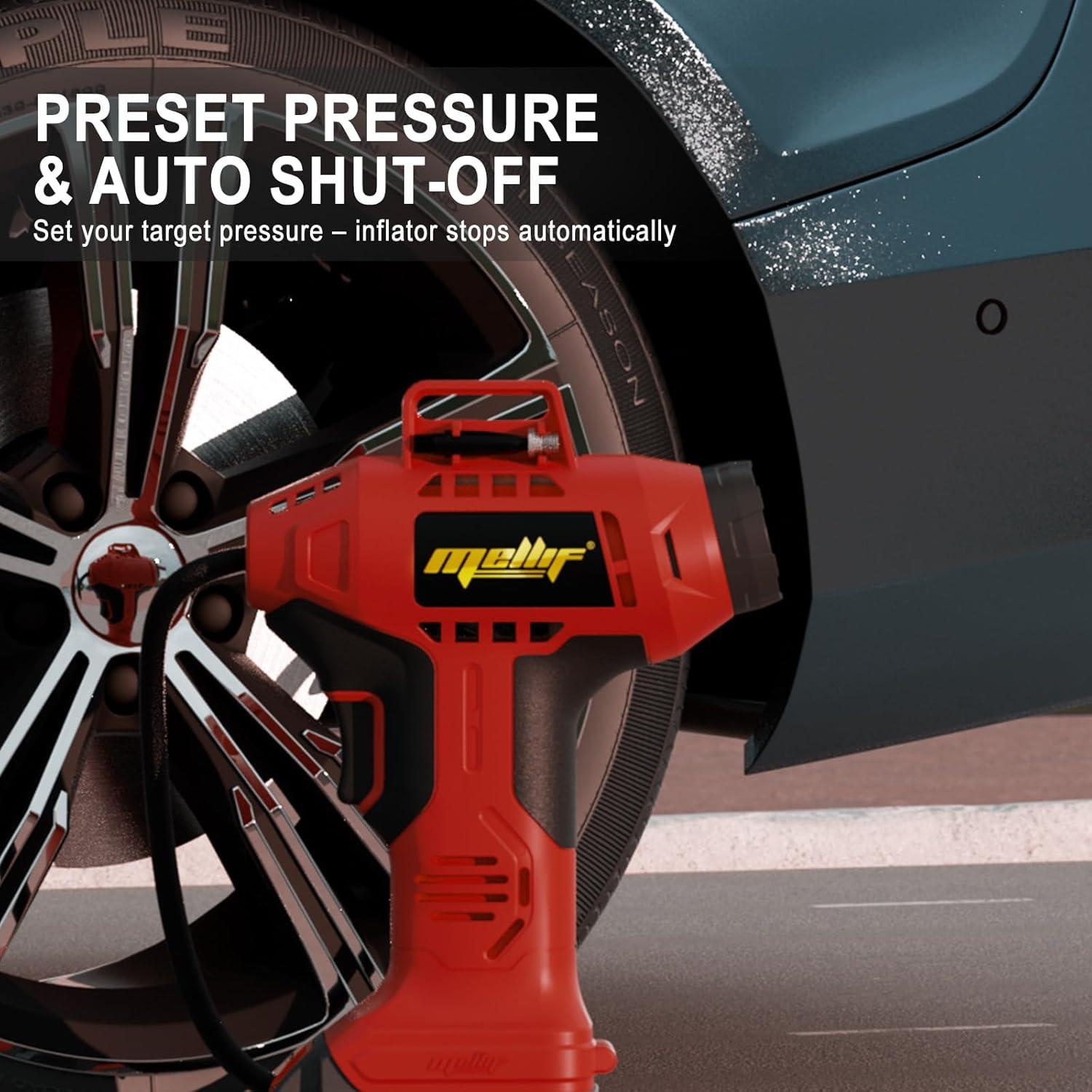 Compresor de Aire Portátil WITLIGHT MK-AirPump 160 PSI