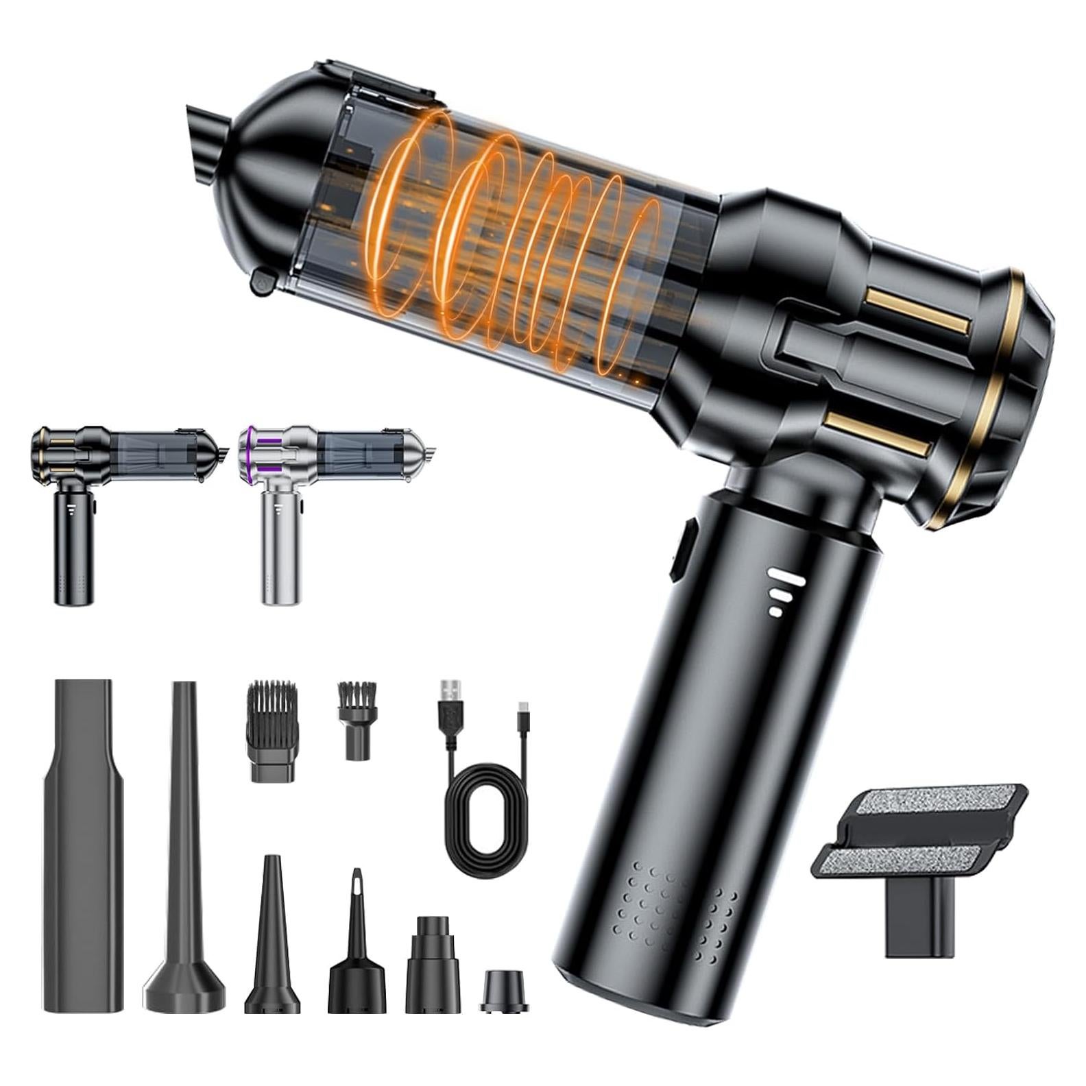 Aspiradora de Mano Inalámbrica BIYQFCR 16000Pa Portátil