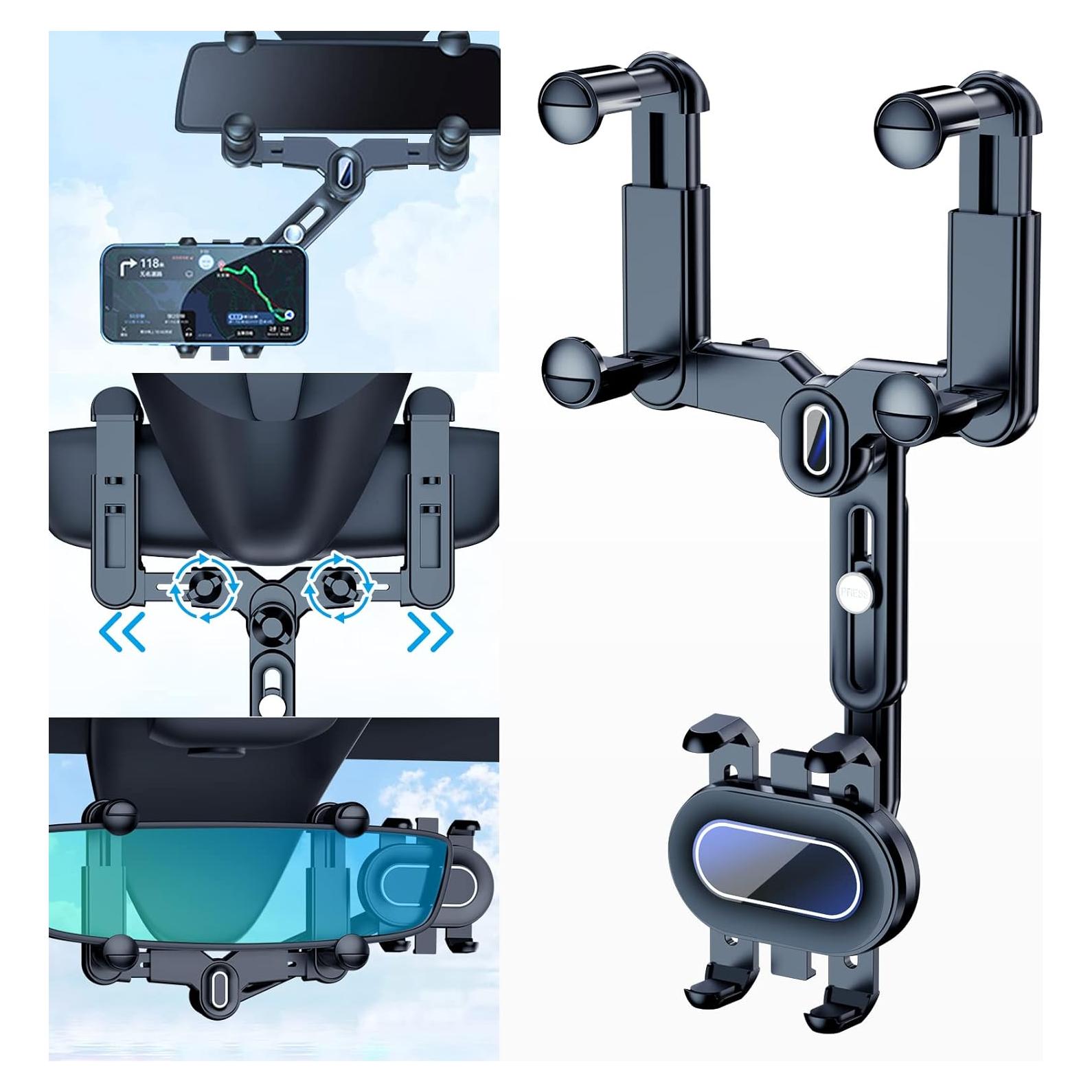 Soporte para Teléfono de Coche FONKEN Ajustable 360° Universal