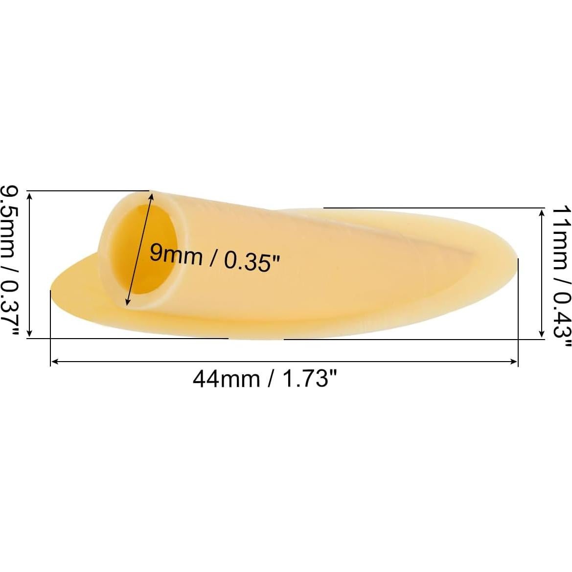 50 Tapones de Agujeros Plásticos uxcell 9mm Beige para Carpintería