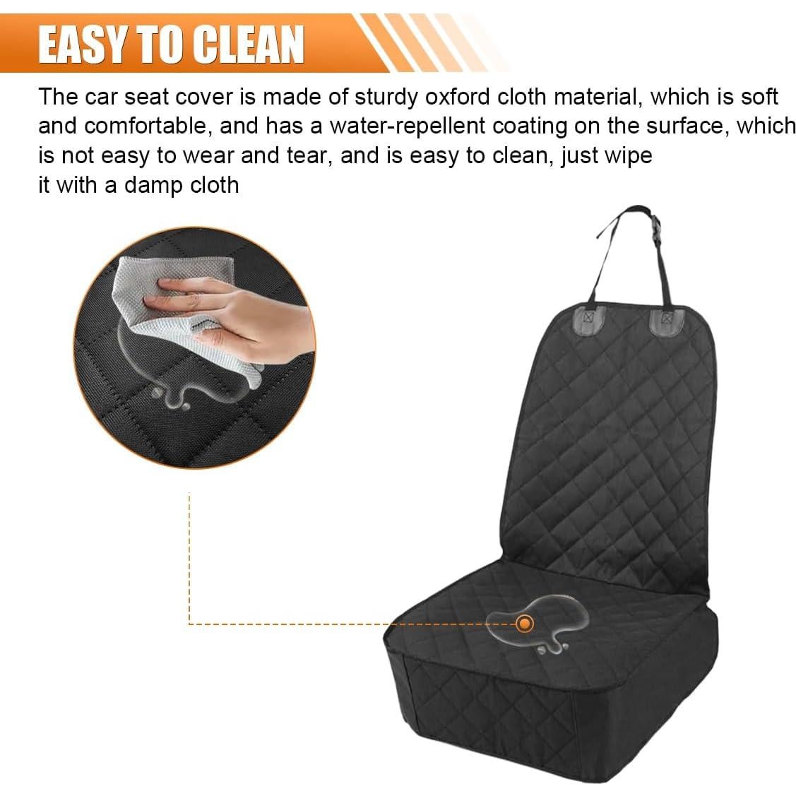 Funda de Asiento para Perro ZIMISI Impermeable Universal Negro