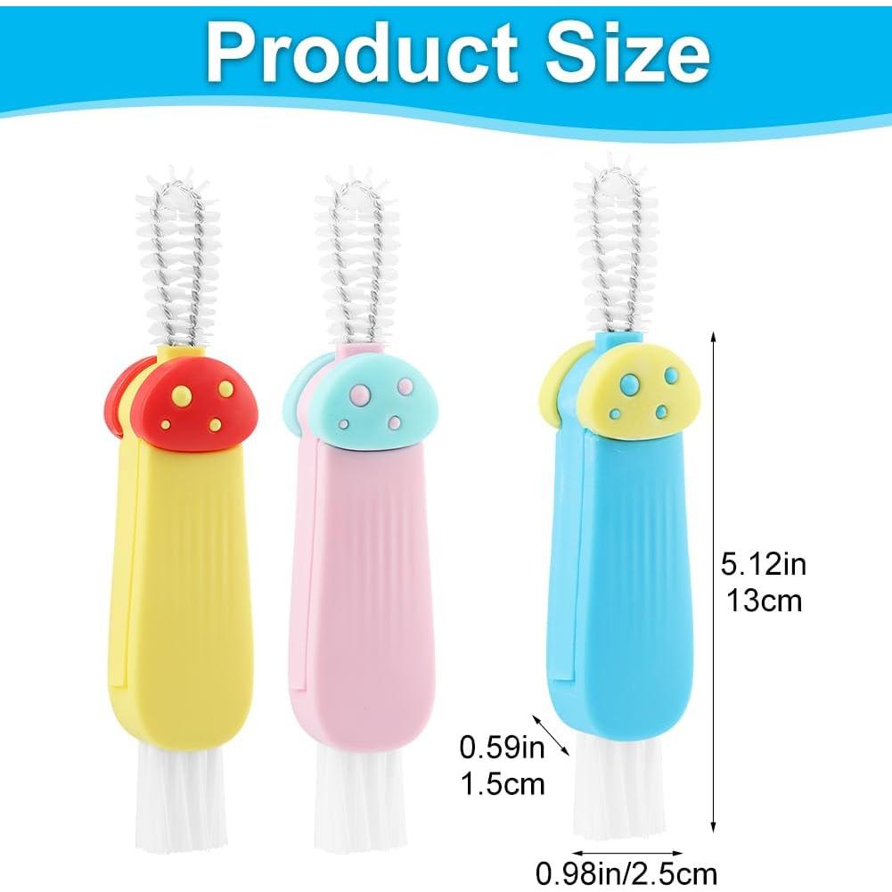 Juego de 3 Cepillos de Limpieza Multifuncional EMVANV