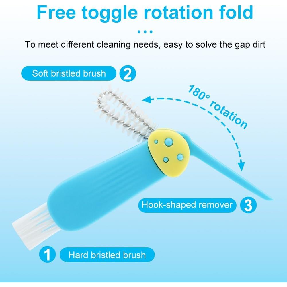 Juego de 3 Cepillos de Limpieza Multifuncional EMVANV