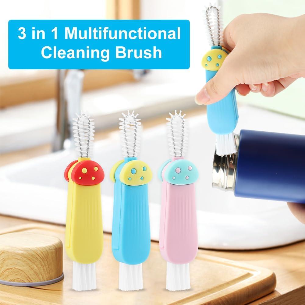 Juego de 3 Cepillos de Limpieza Multifuncional EMVANV