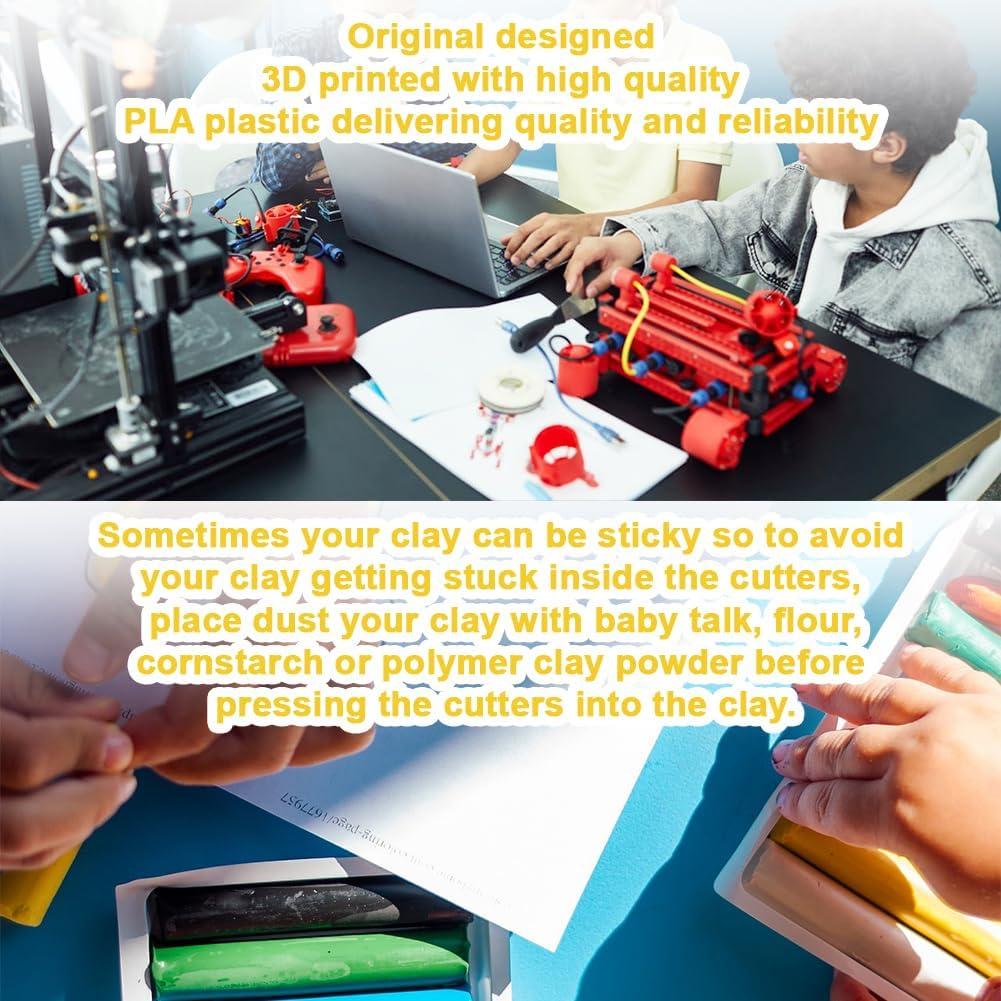 15 Cortadores de Arcilla de Polímero beinkmake - Aretes Abeja