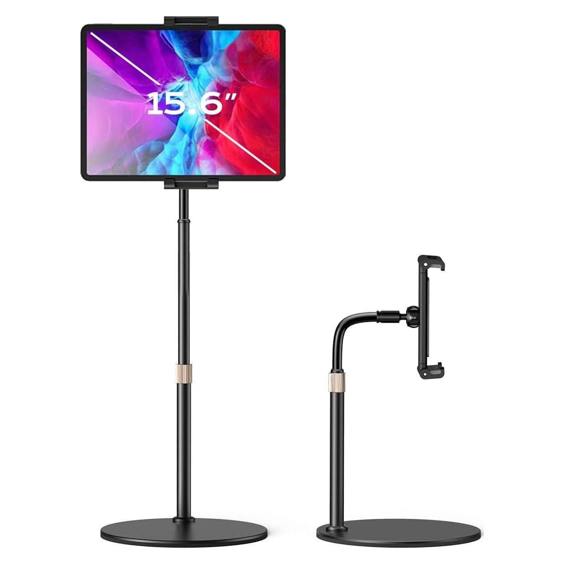 Soporte para iPad LISEN LE785 ajustable 4.7-15.6" negro