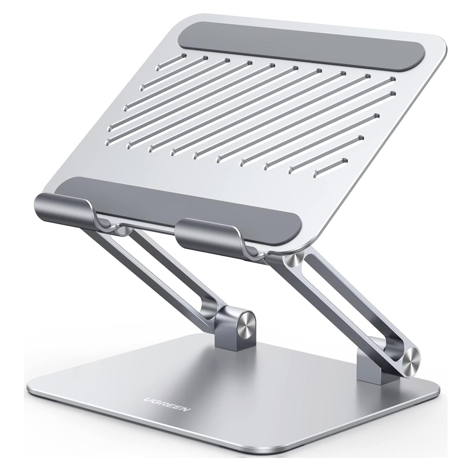 Soporte para Tableta UGREEN Ajustable Aluminio Plata 4-13"