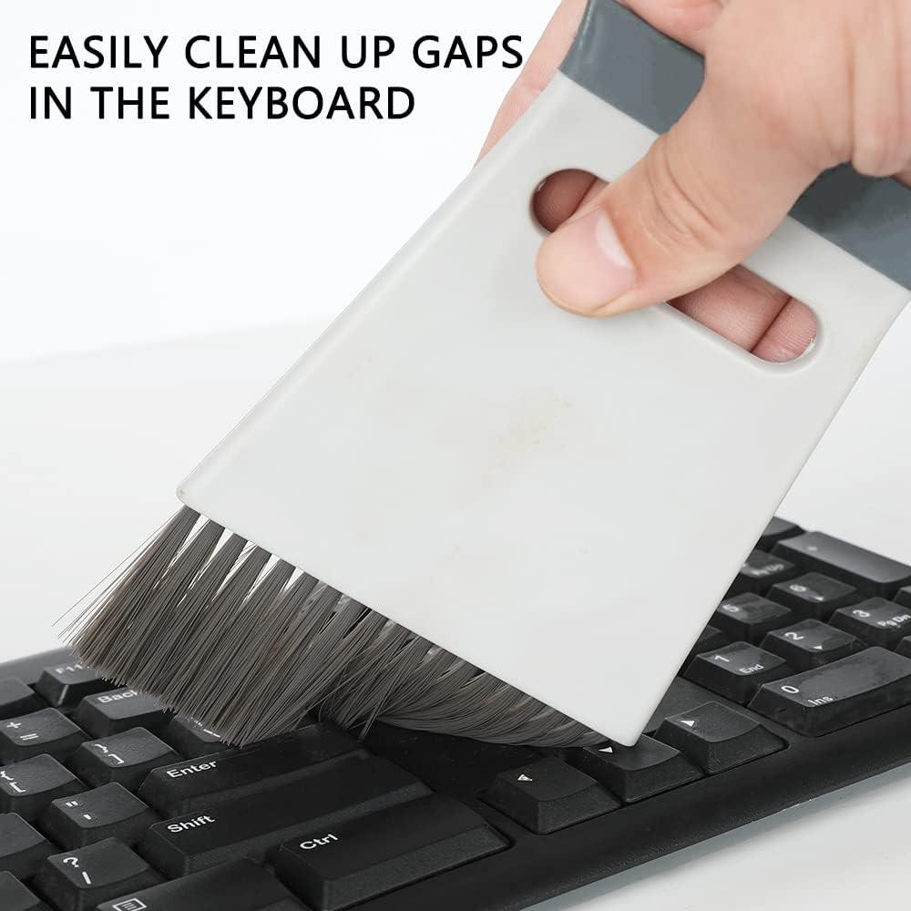 Juego Mini Escoba y Recogedor CHANHOO - Gris, 3 en 1