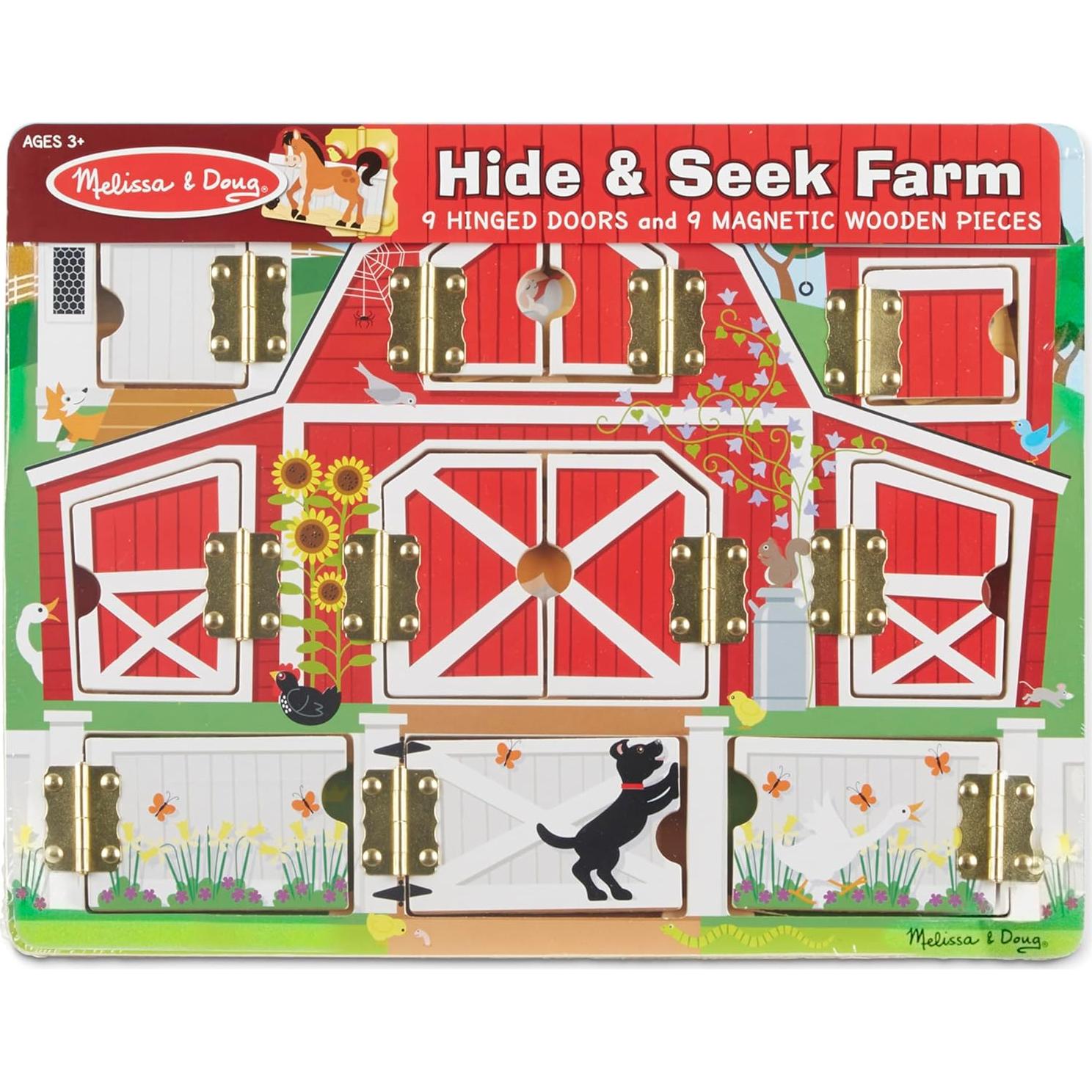 Tablero de Actividad de Madera Melissa & Doug con Animales
