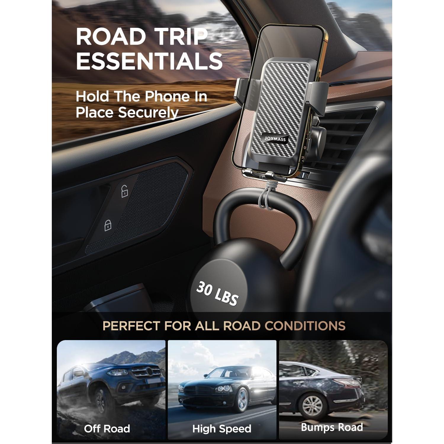 Cargador Inalámbrico para Auto JOYMASS M20 15W Soporte Automático