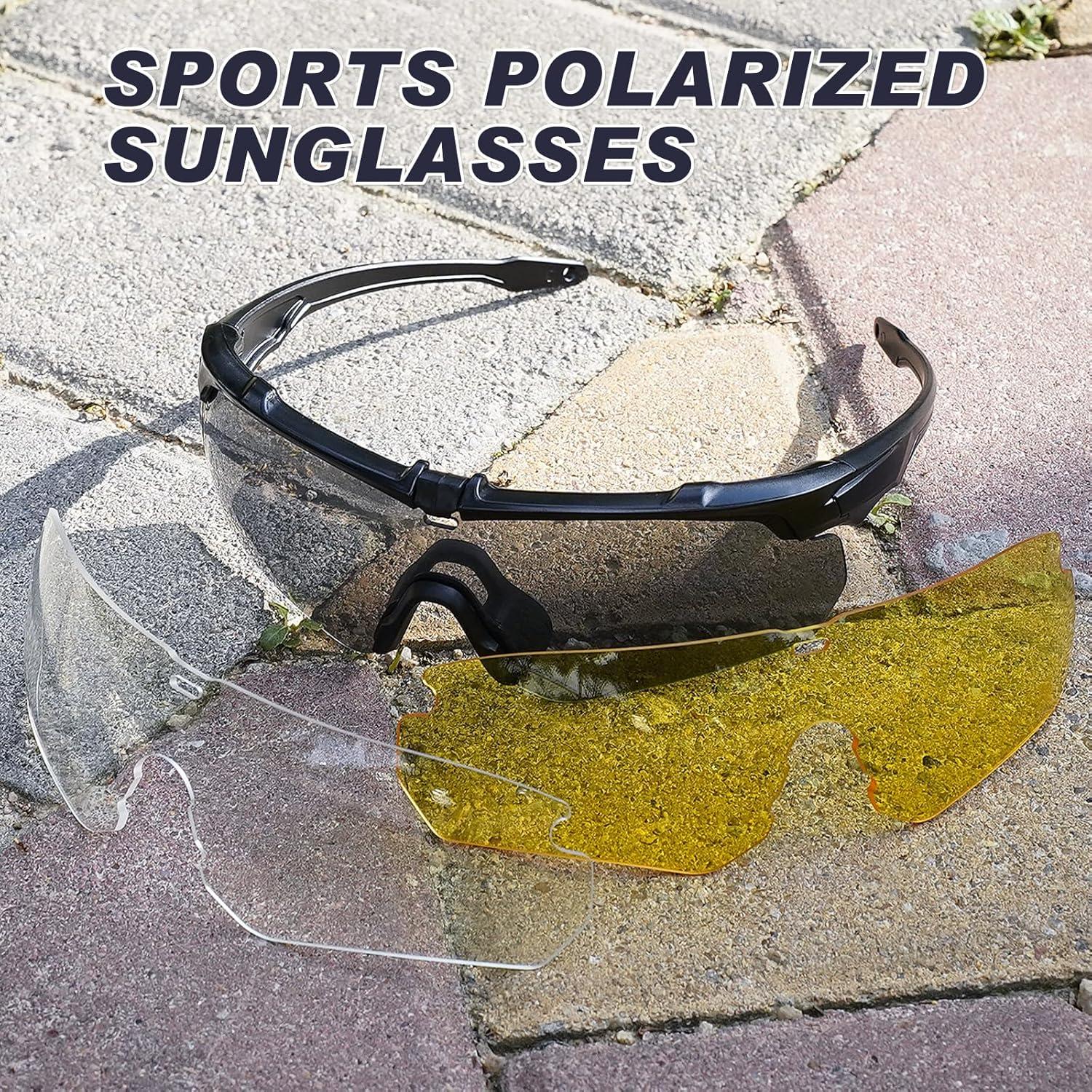 Gafas de Tiro Táctico de Seguridad con Lentes Intercambiables