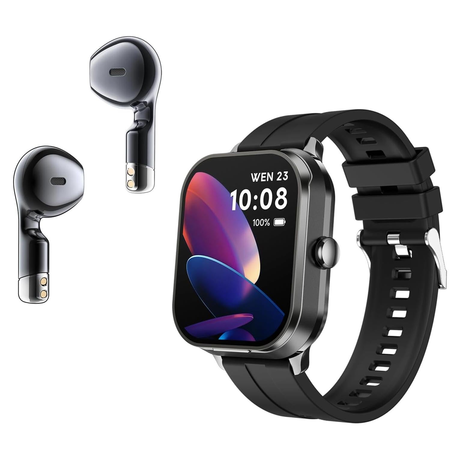 Reloj Inteligente Tuanzi D8Pro 5.1cm TFT + Auriculares TWS