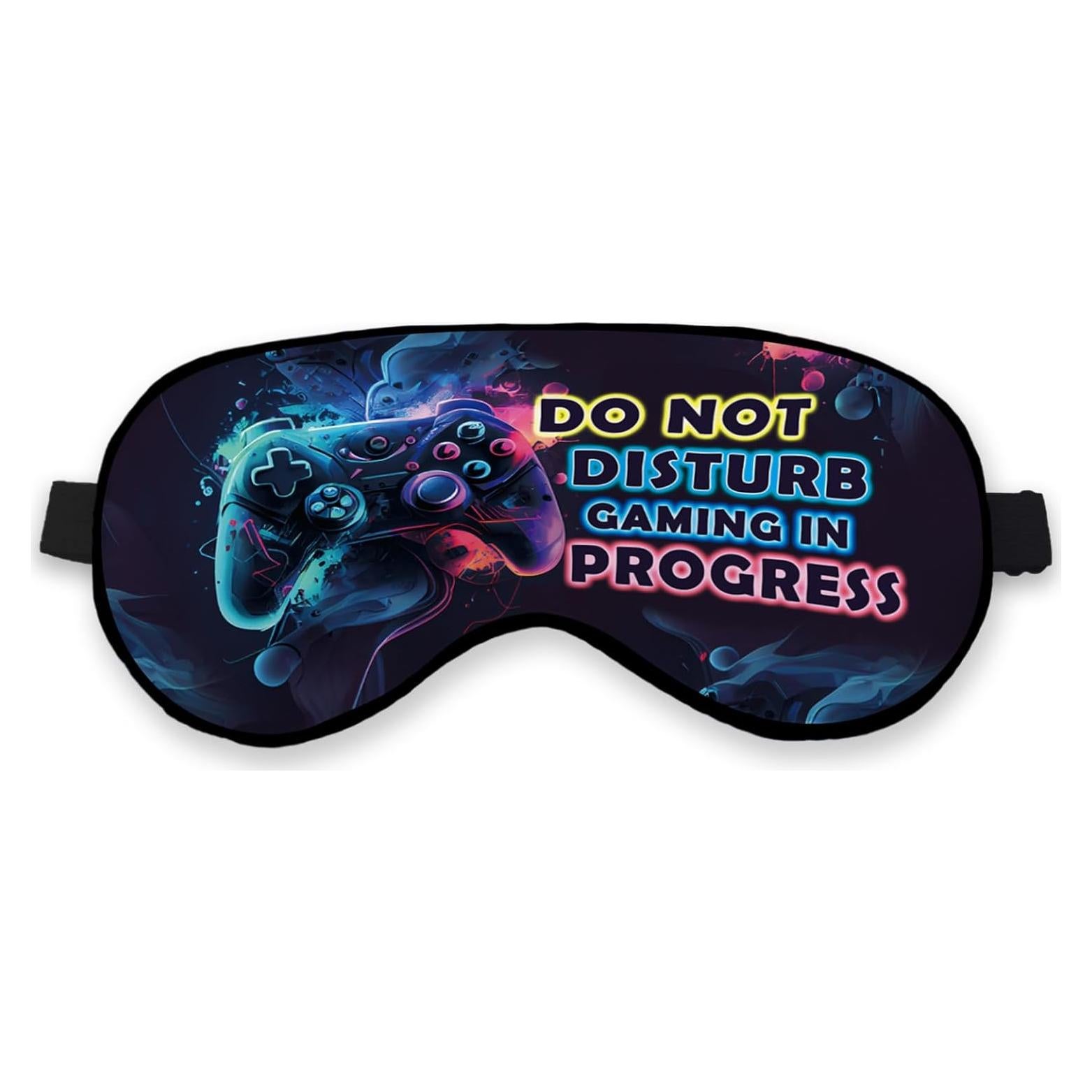 Máscara de Sueño Kdqua Gamer para Niños y Adolescentes - Seda