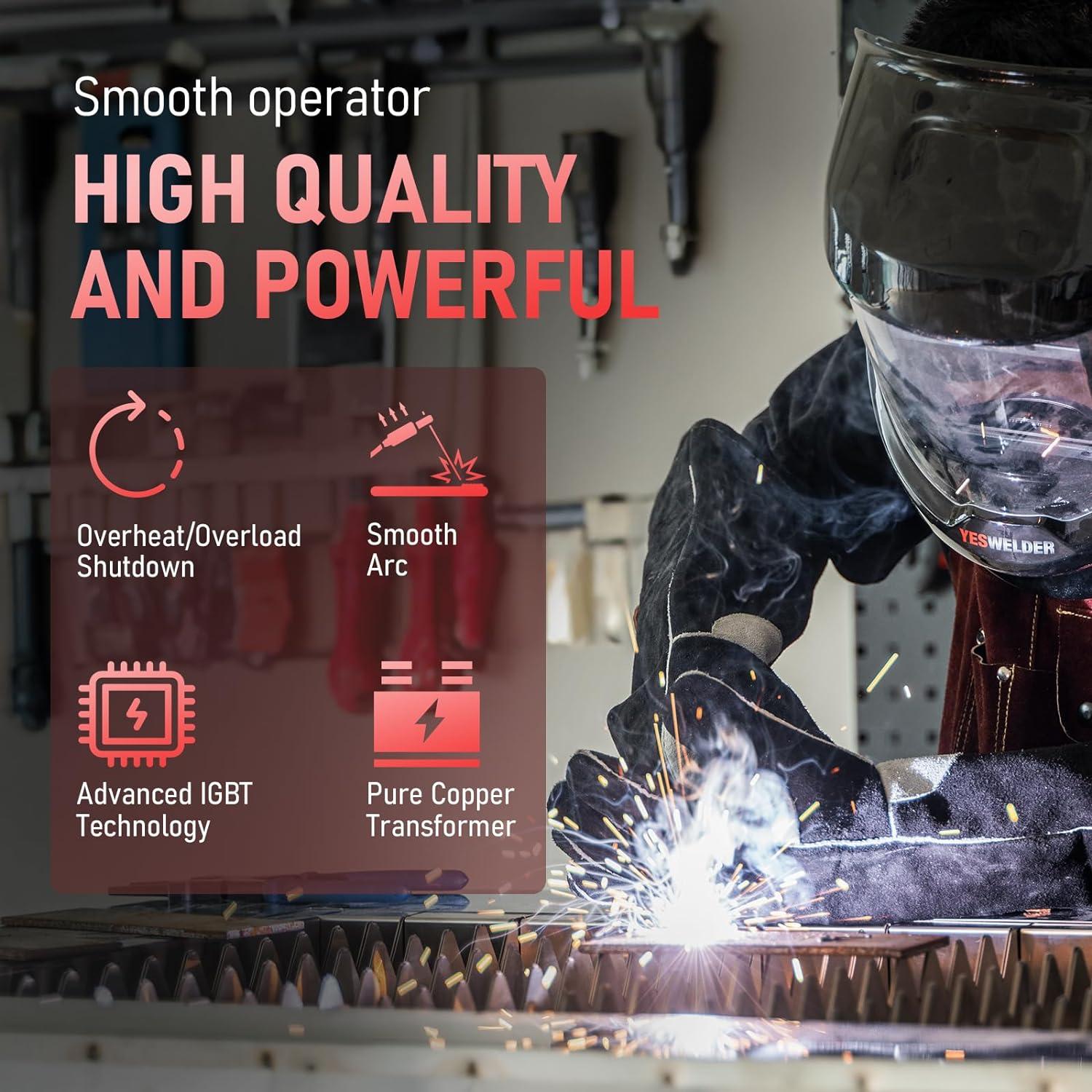 Cortadora de Plasma YESWELDER MP200 5 en 1 Soldador Multifuncional