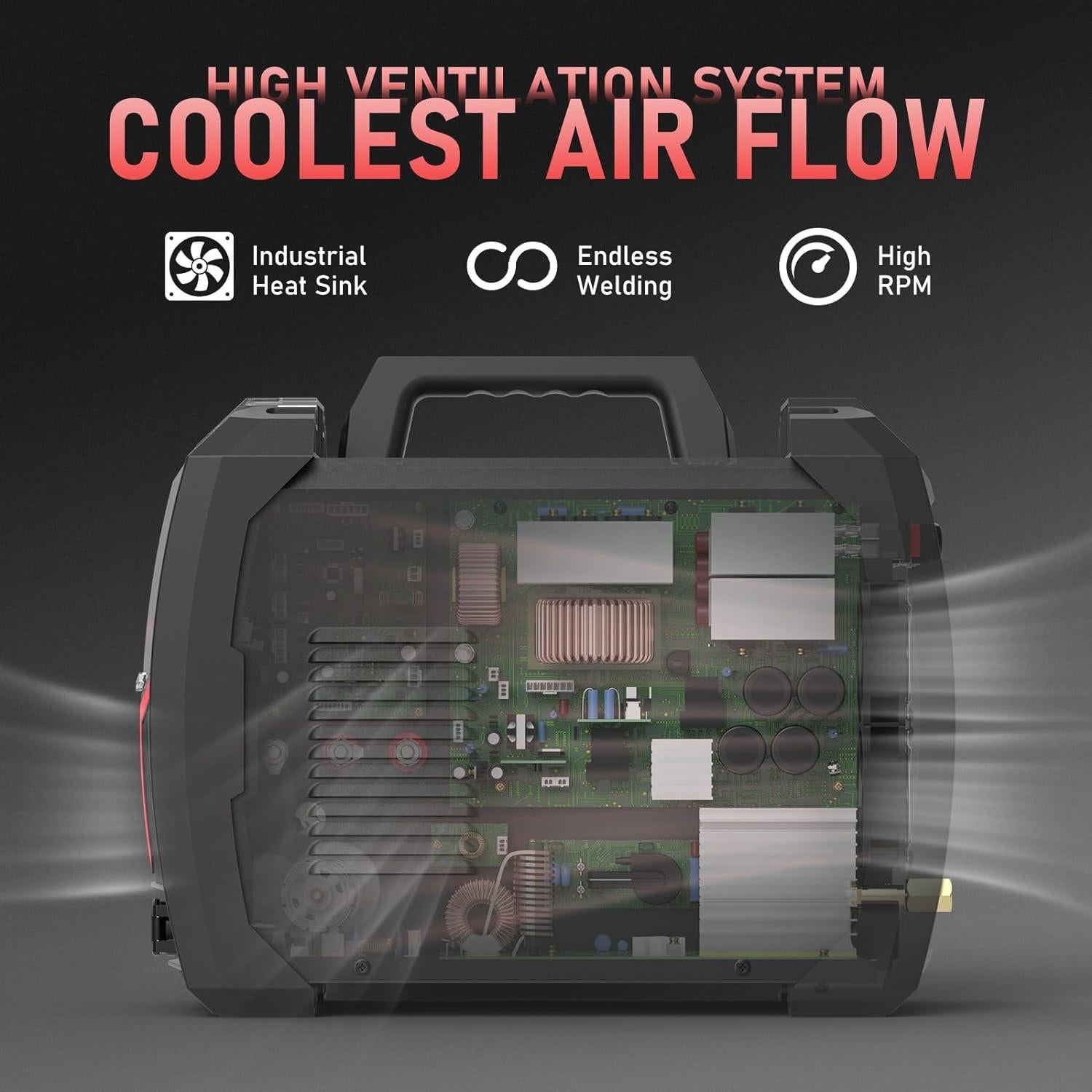 Cortadora de Plasma YESWELDER MP200 5 en 1 Soldador Multifuncional