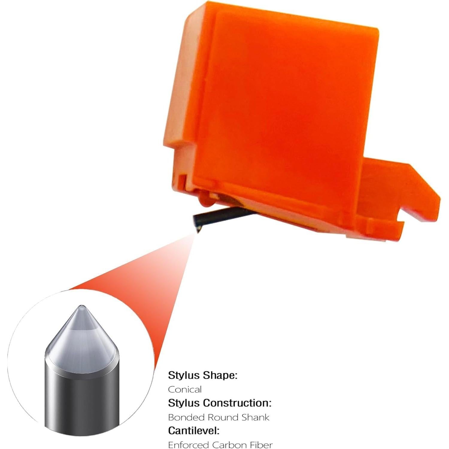 Estiló de tornamesa ATN3600L con cepillo de limpieza - 9g