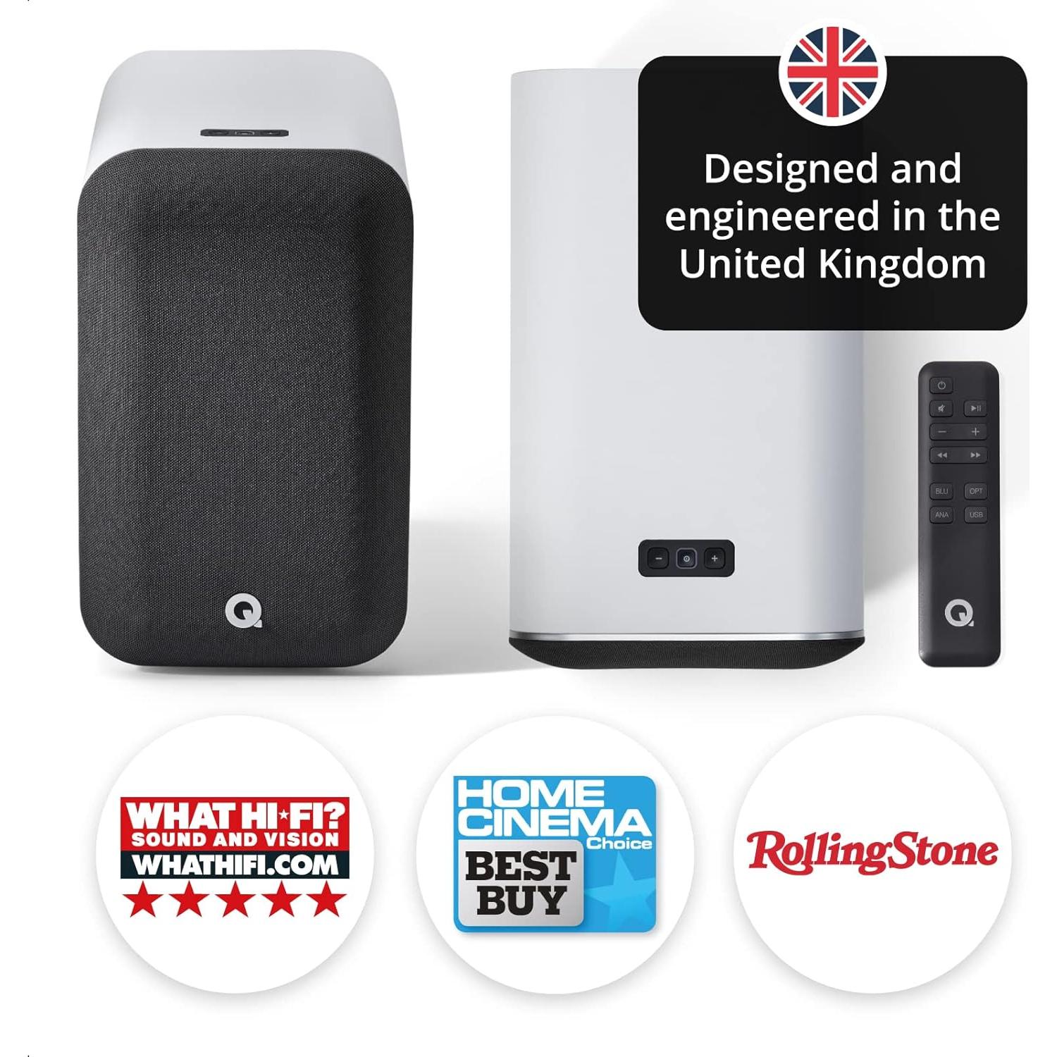 Altavoces Bluetooth Q Acoustics M20 HD Blanco 65W Estéreo