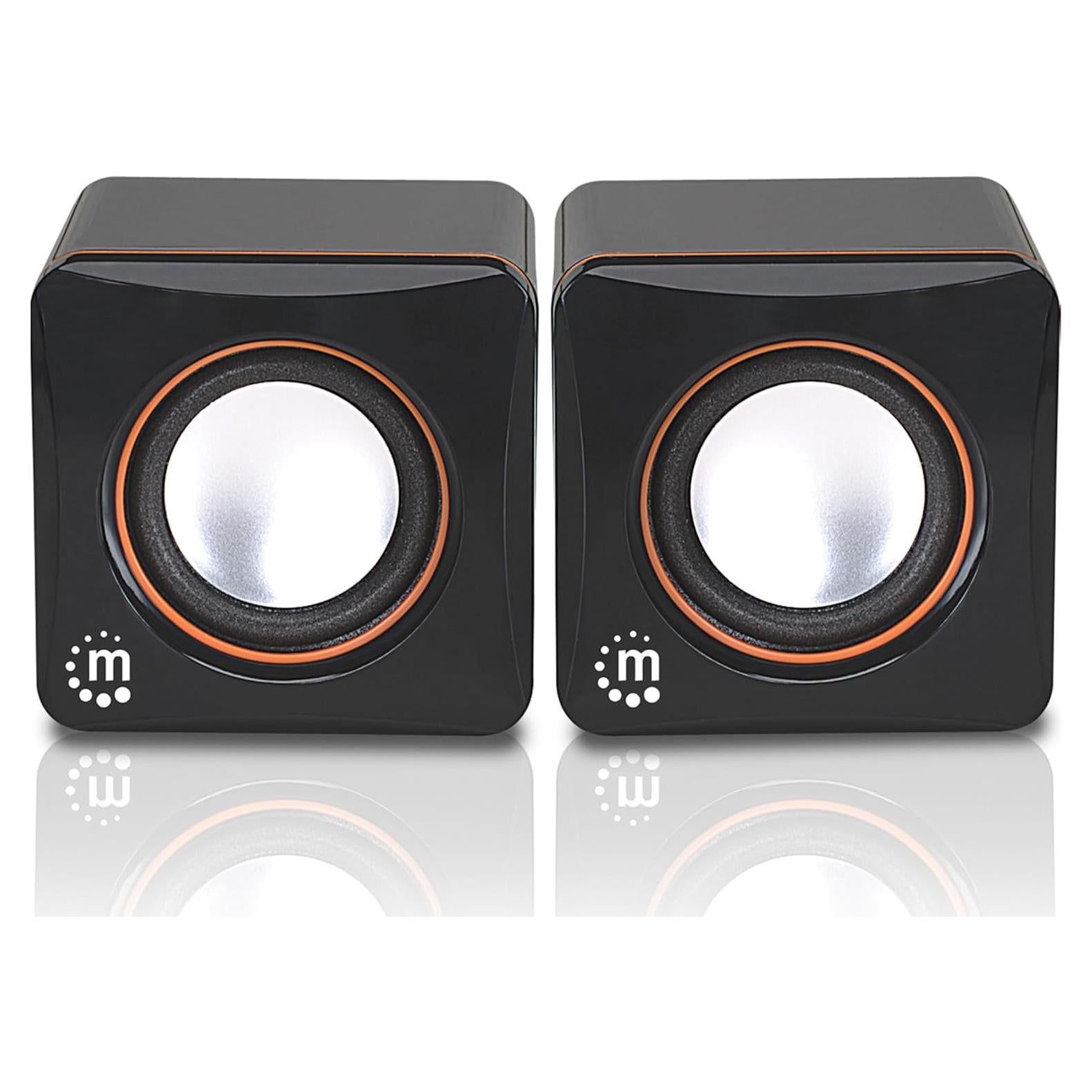 Altavoces Estéreo USB Manhattan 161435 - Compactos y Potentes