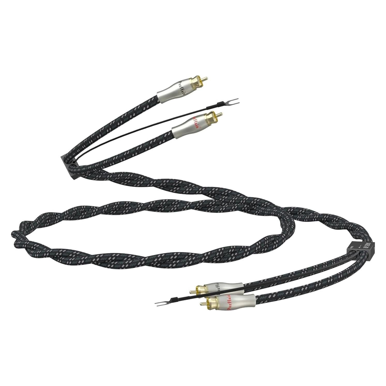Cable de Tornamesa Preffair X425-2R 1m RCA con Tierra