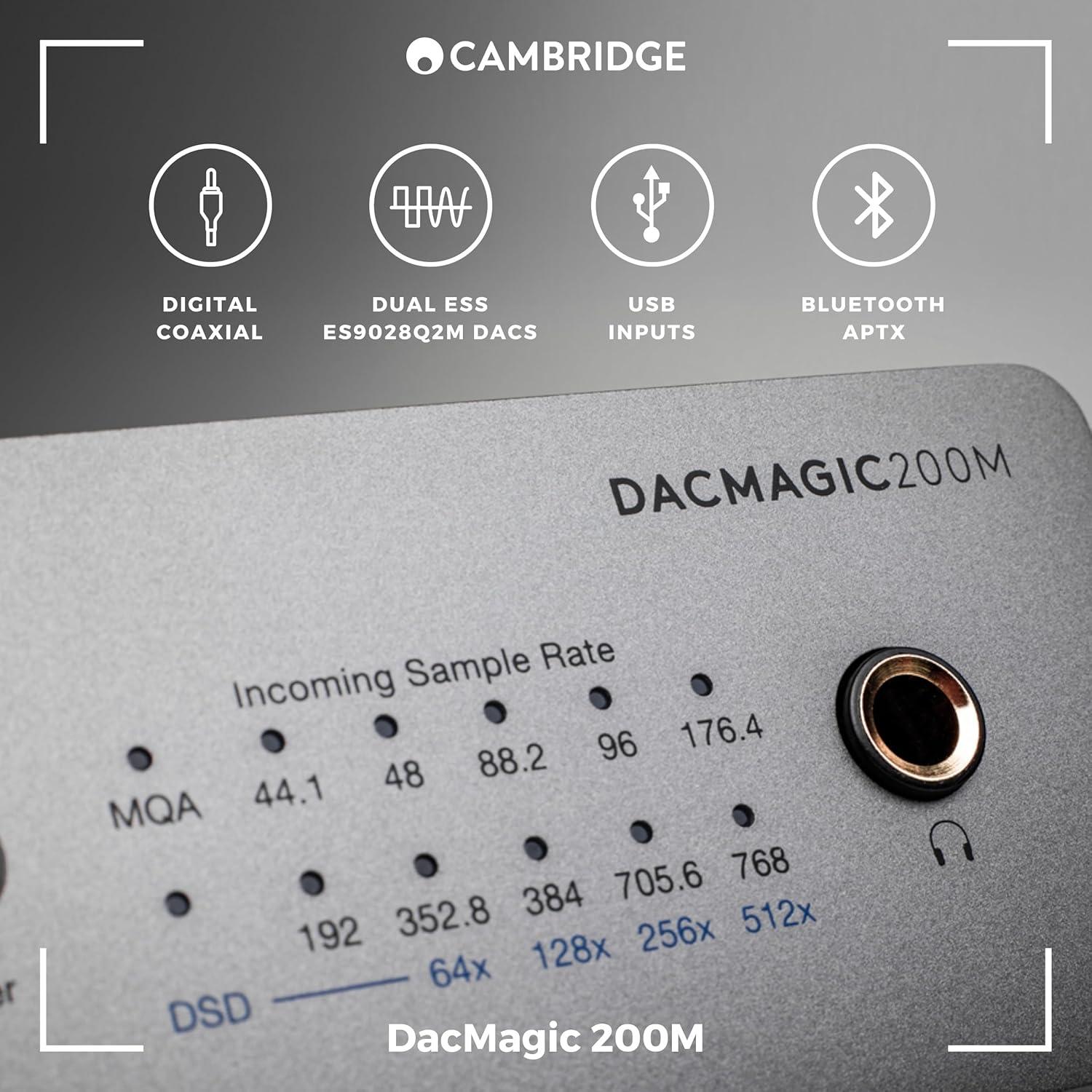 DAC Cambridge Audio DacMagic 200M - Amplificador HiFi Bluetooth