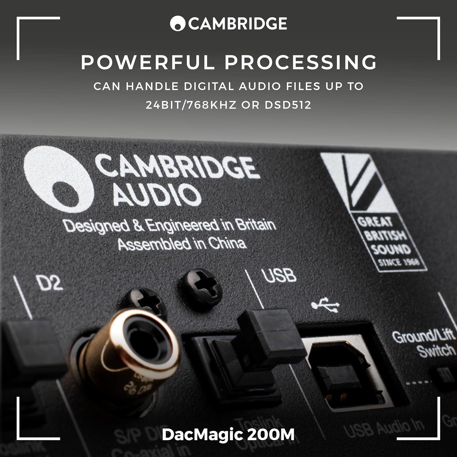DAC Cambridge Audio DacMagic 200M - Amplificador HiFi Bluetooth