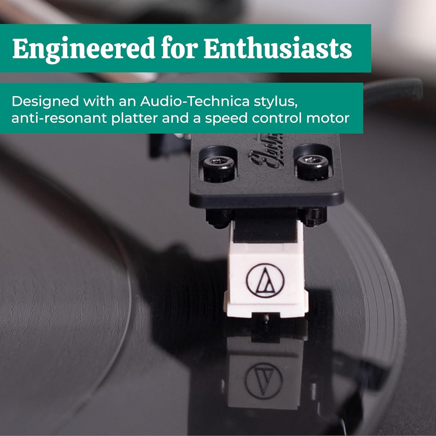 Reproductor de Vinilo Electrohome Montrose con Altavoces Bluetooth