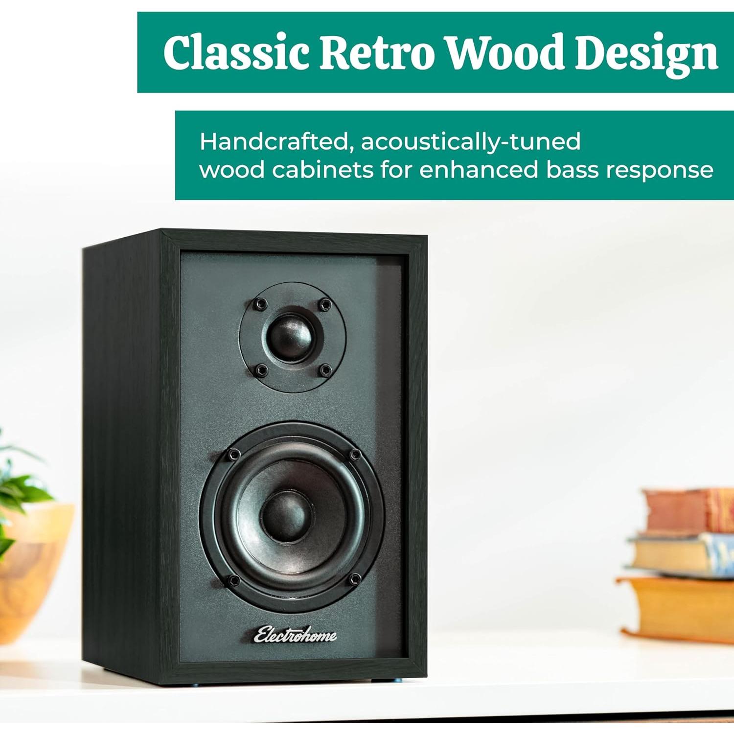 Reproductor de Vinilo Electrohome Montrose con Altavoces Bluetooth