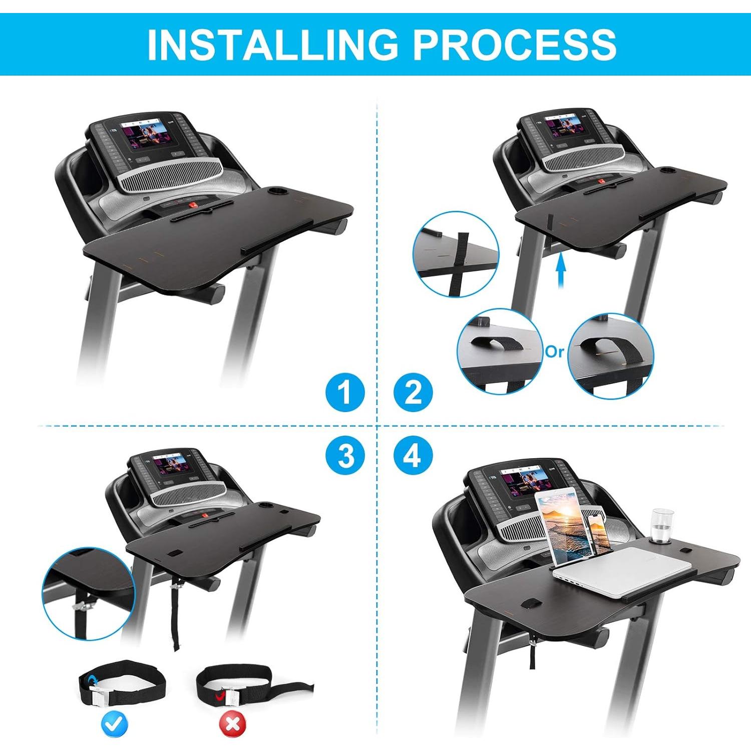Escritorio Ergonómico NEXAN para Cinta de Correr 89,9 cm