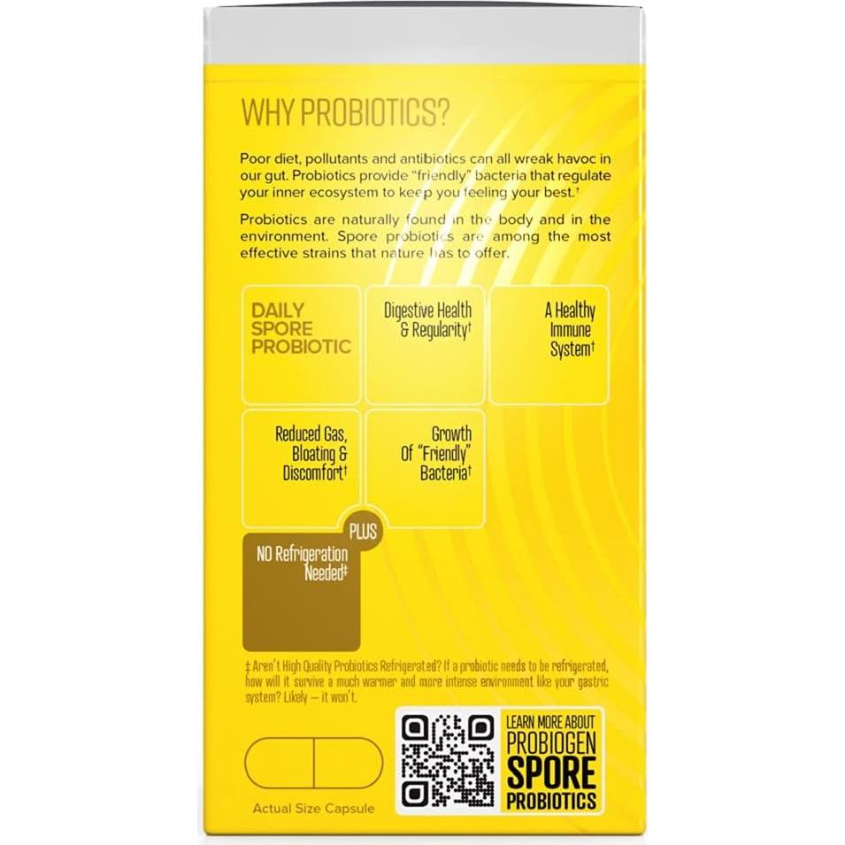 Probiogen Balance Digestivo Diario Probiótico 30 Cápsulas