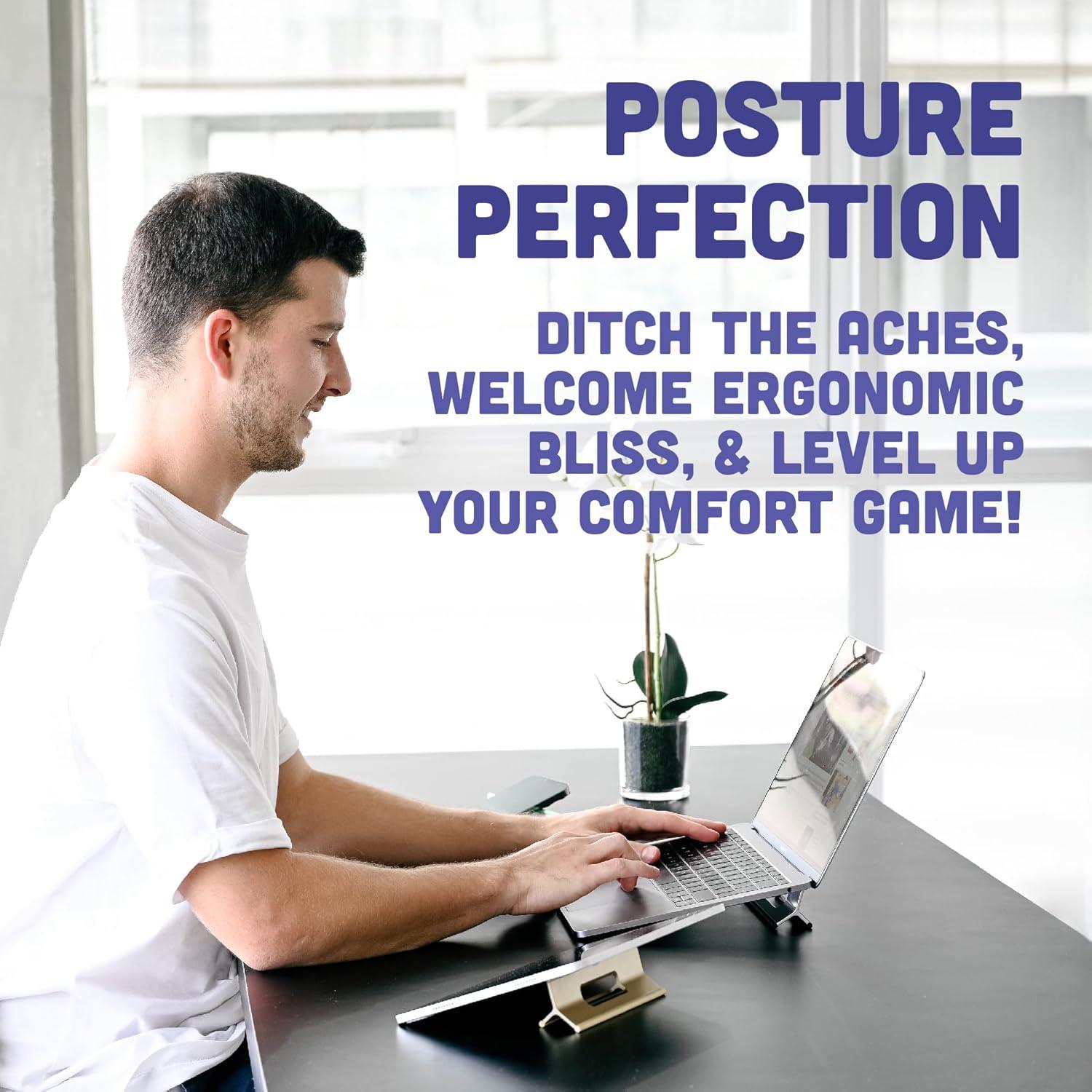 Soporte Portátil Steepy para Laptop - Ajustable 3 Alturas