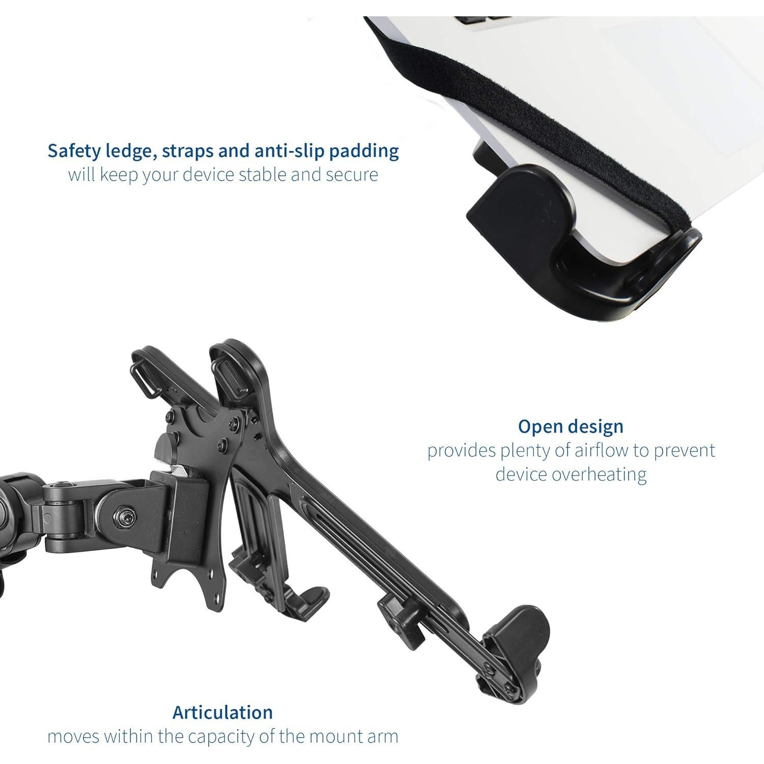 Soporte Ajustable para Laptop VIVO STAND-LAP4 11-17"