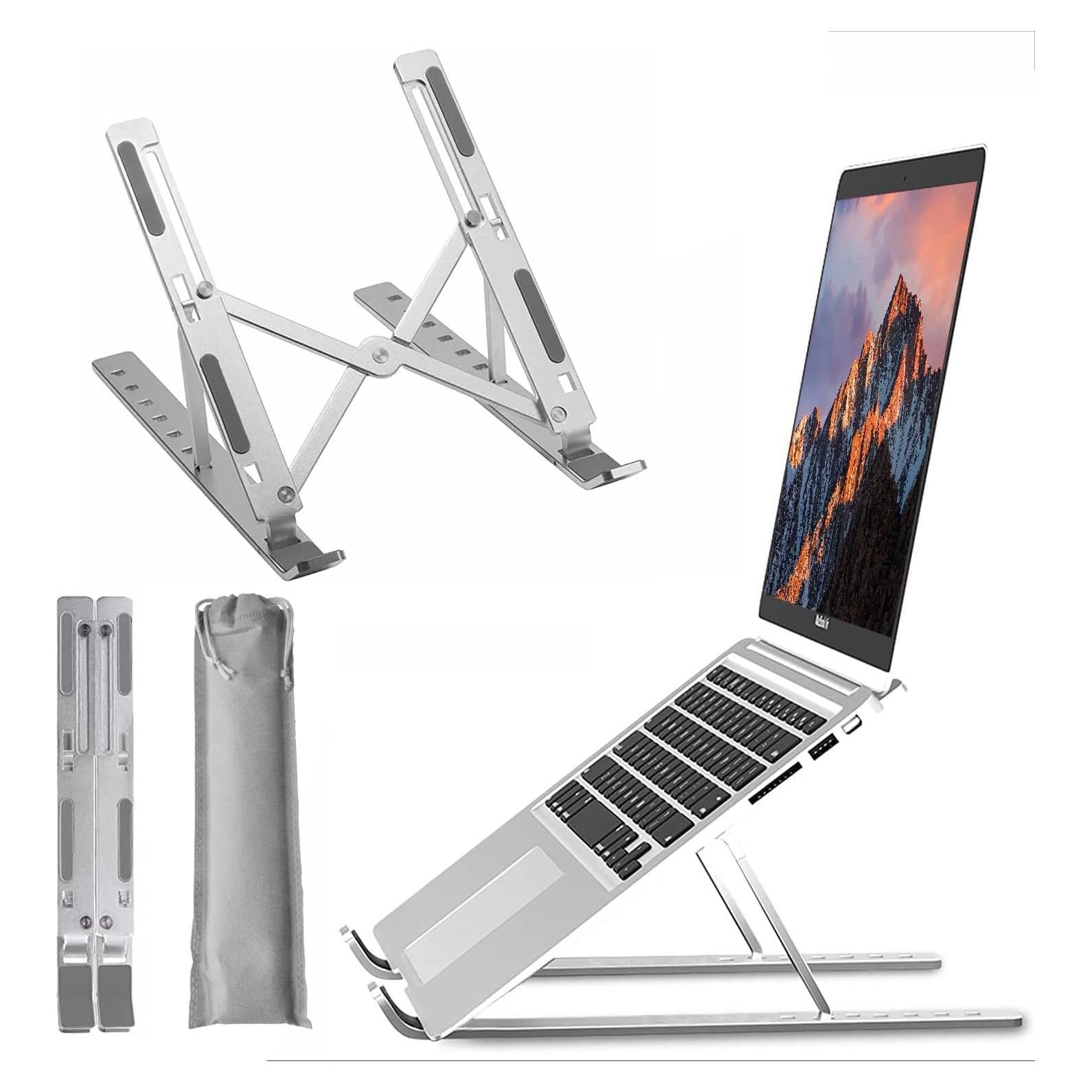Soporte de Laptop Vancold Ergonómico Plata 10-15.6"