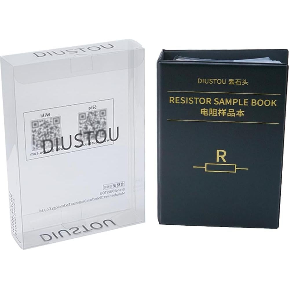 Kit de Resistores SMD 1206 DIUSTOU 170 Valores 0Ω-10MΩ 1%