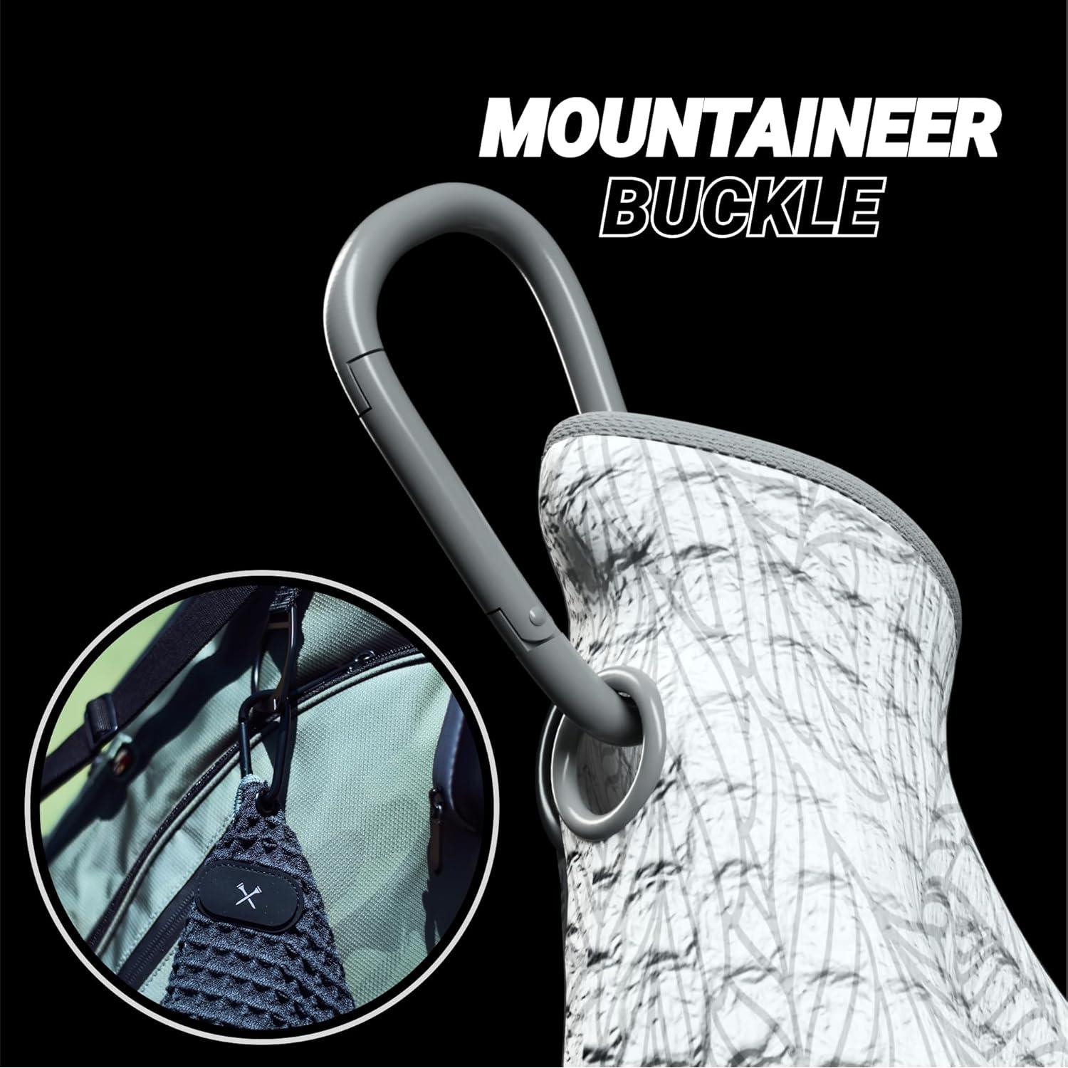 Toalla Magnética Blue Tees Golf 45x45cm con Imán Fuerte