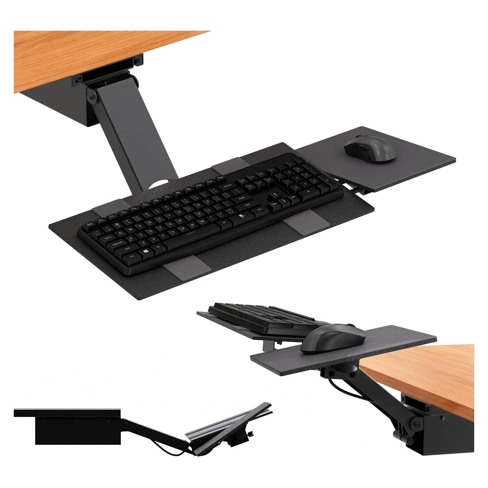 Bandeja de Teclado Ajustable Uncaged Ergonomics KT2-b