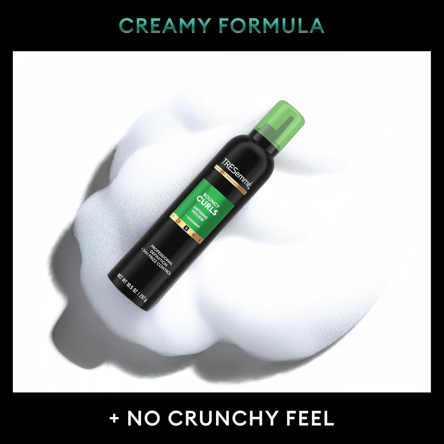 Mousse Hidratante para Rizos TRESemmé 298 g Paquete de 6