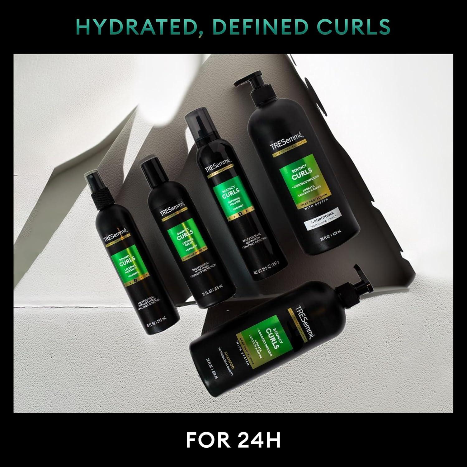 Mousse Hidratante para Rizos TRESemmé 298 g Paquete de 6