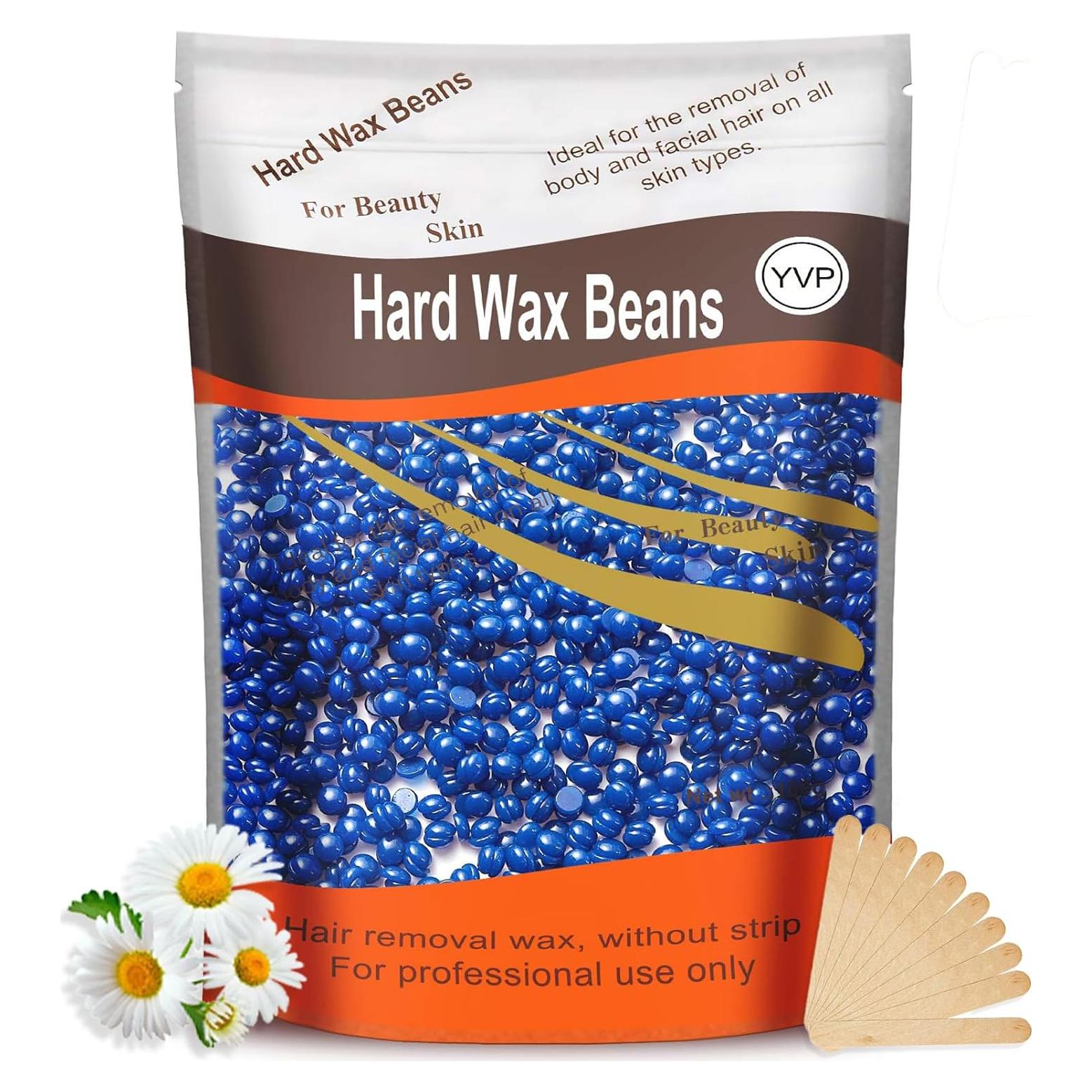 Perlas de Cera Dura Yovanpur 300g para Depilación Indolora