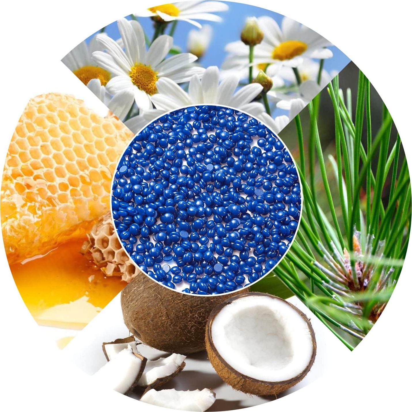 Perlas de Cera Dura Yovanpur 300g para Depilación Indolora