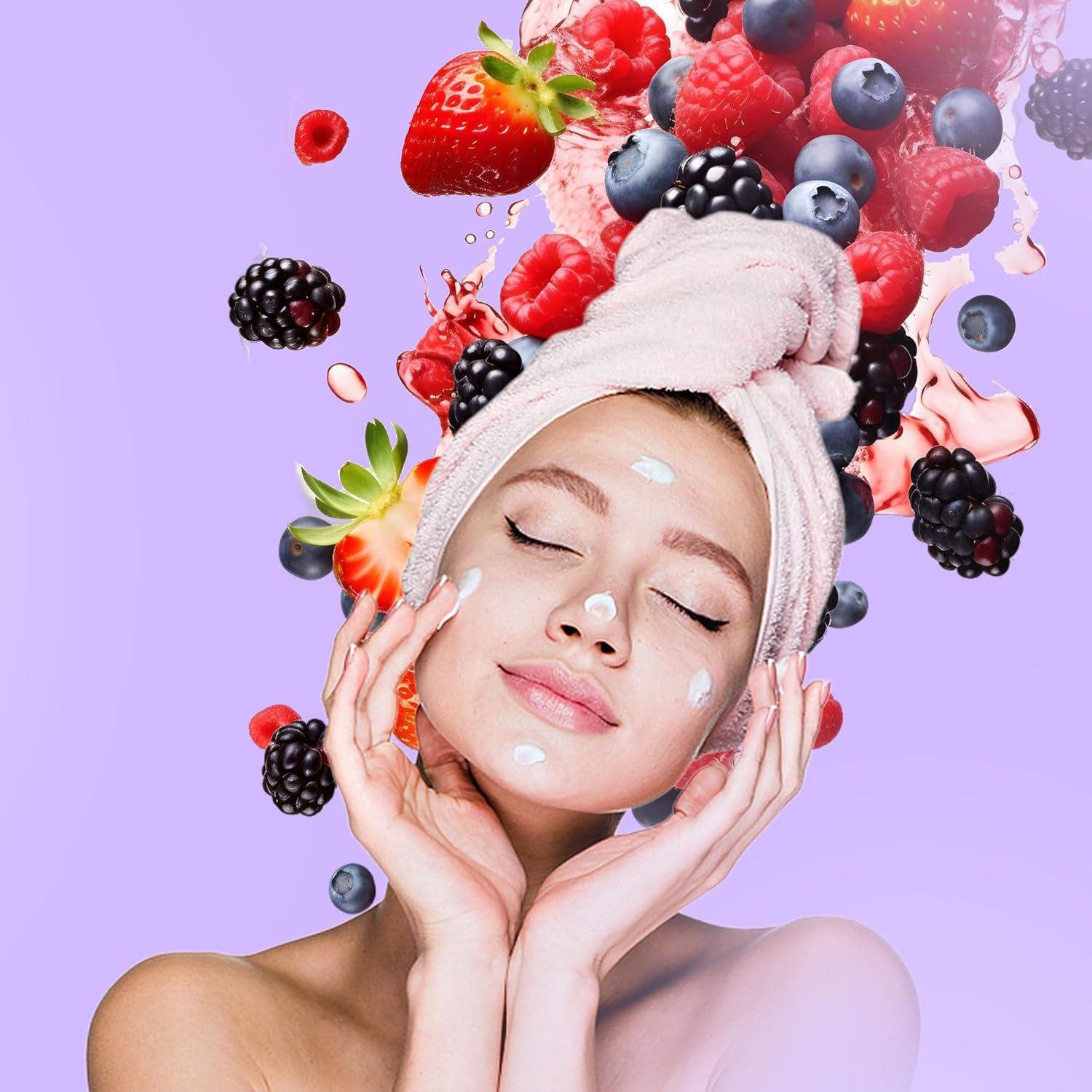 Exfoliante Corporal de Azúcar LA Bodies - Mezcla de Bayas 592 mL