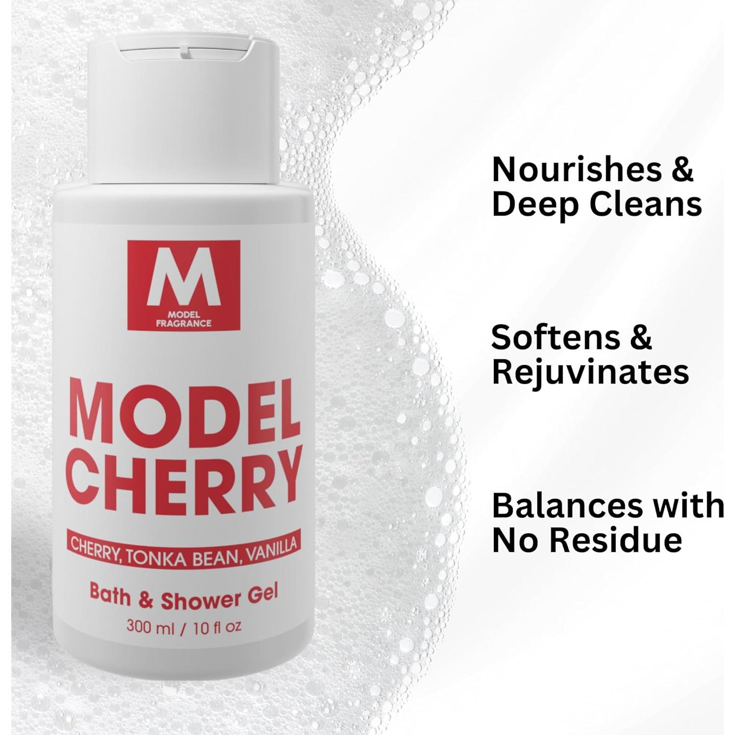 Gel de Ducha Hidratante Model Fragrance Cereza 340g