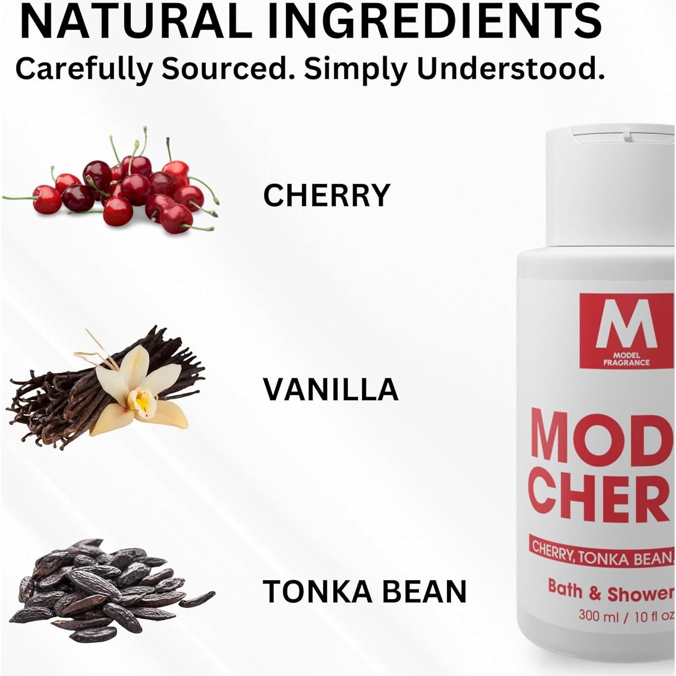 Gel de Ducha Hidratante Model Fragrance Cereza 340g