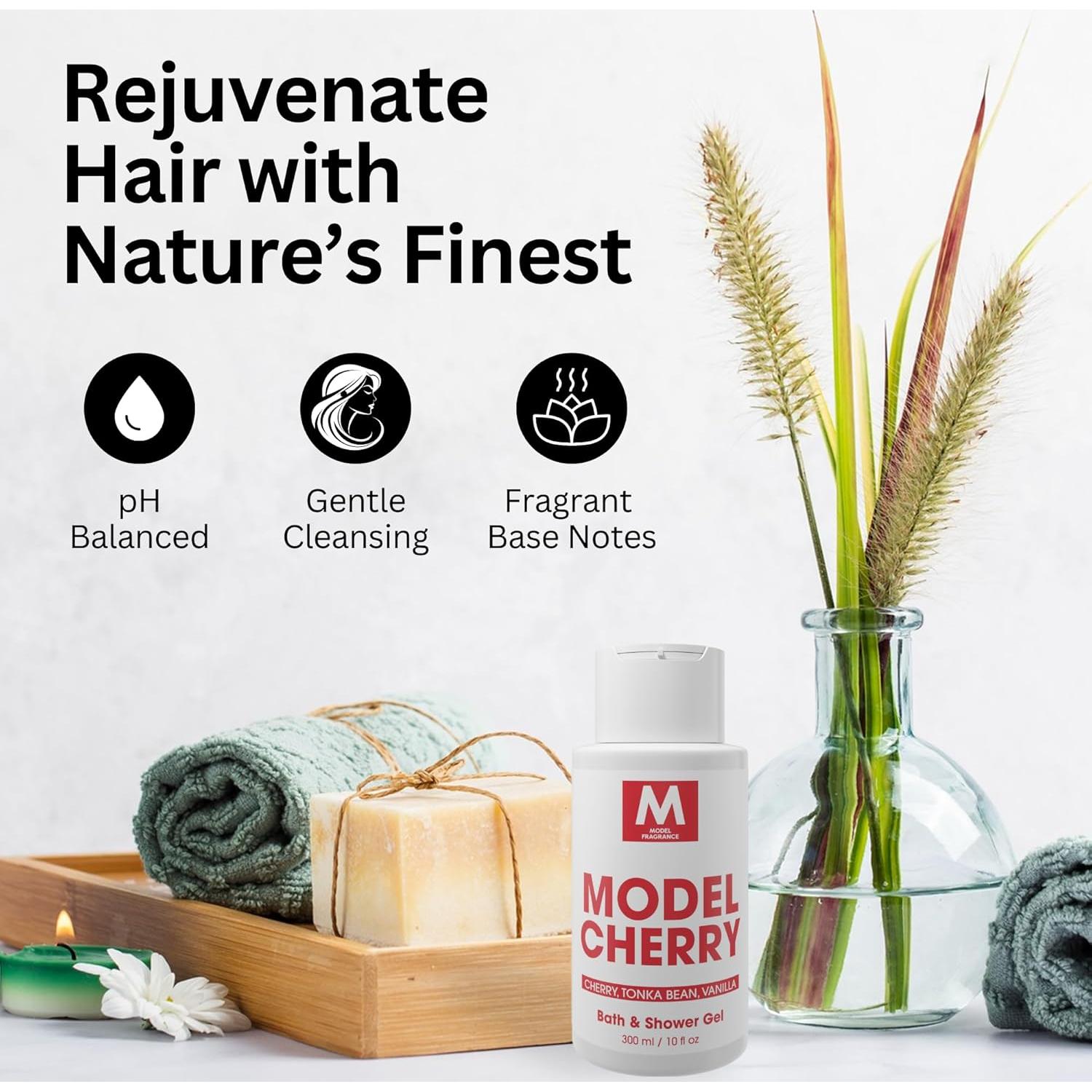 Gel de Ducha Hidratante Model Fragrance Cereza 340g