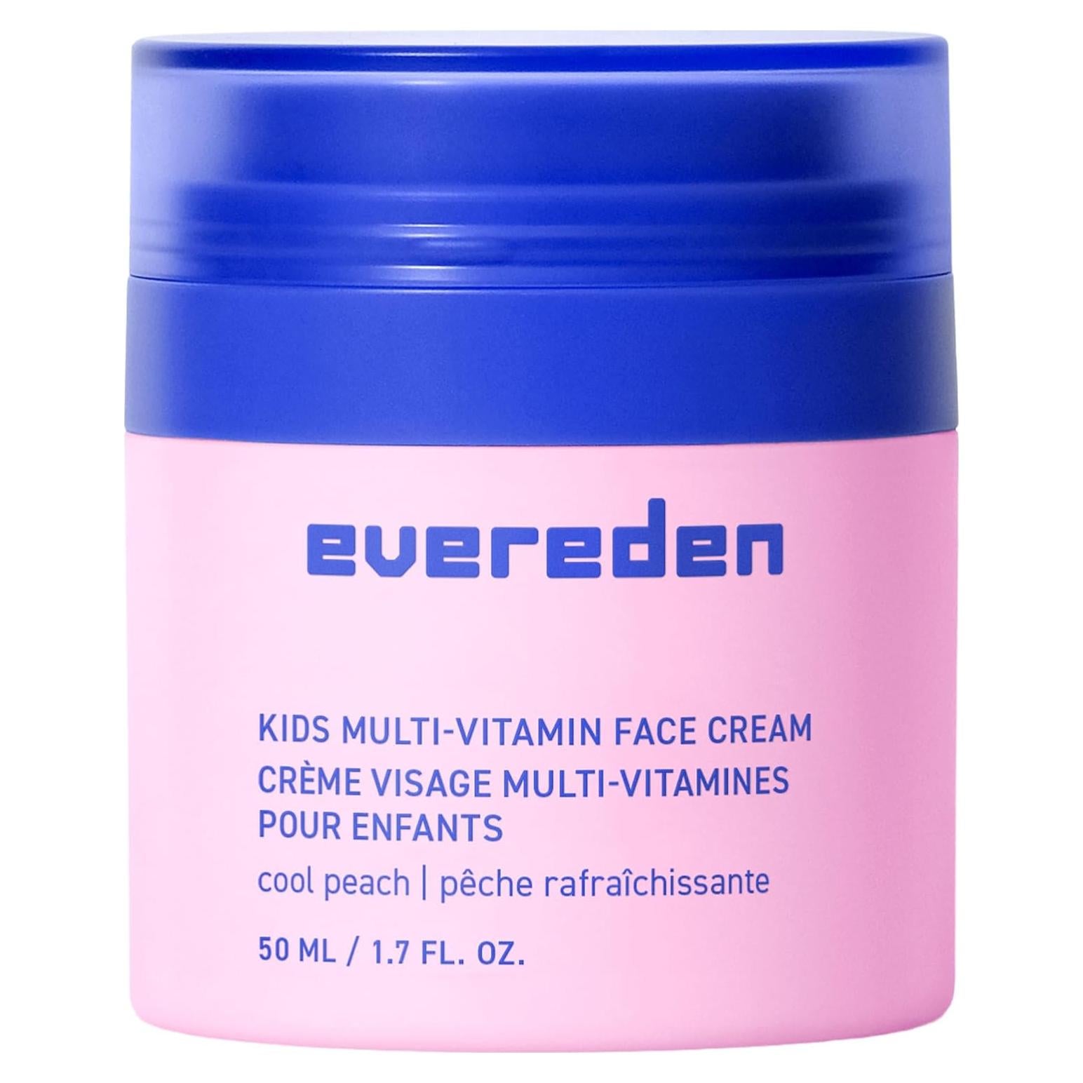 Crema Facial para Niños Evereden Durazno Fresco 48 g