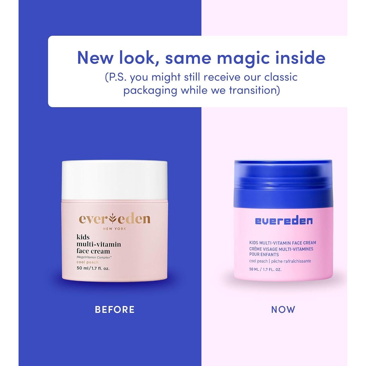 Crema Facial para Niños Evereden Durazno Fresco 48 g