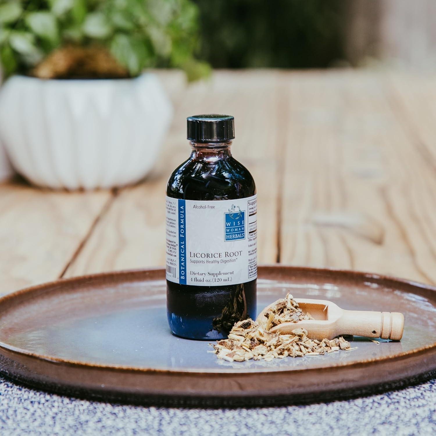 Jarabe Botánico de Regaliz Wise Woman Herbals 59 ml Sin Alcohol