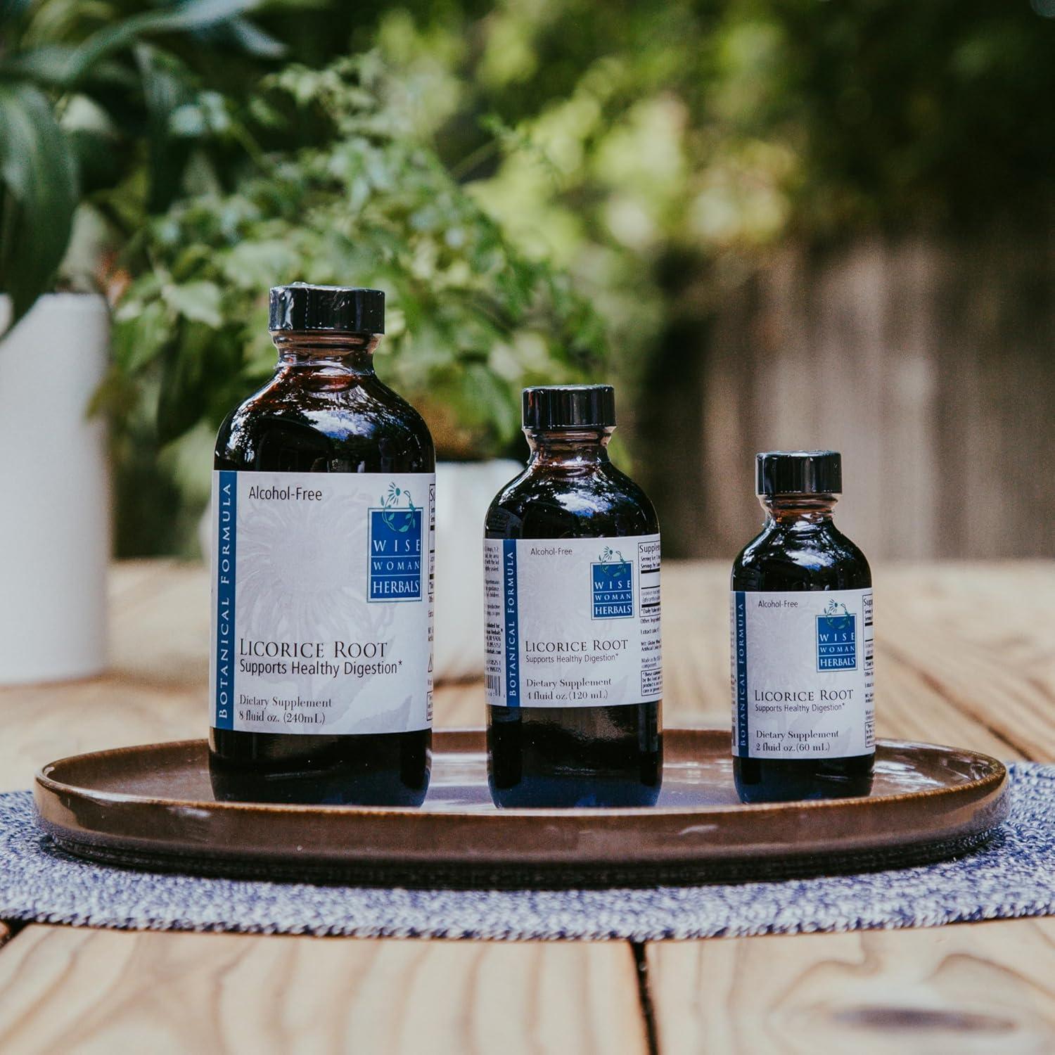 Jarabe Botánico de Regaliz Wise Woman Herbals 59 ml Sin Alcohol