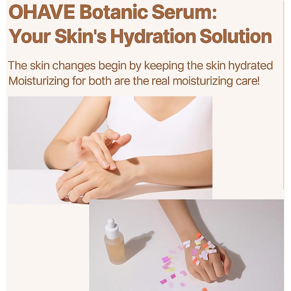 Suero Vegano OHAVE 50ml - Cuidado Piel Natural y Firmeza